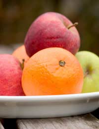 Apples Oranges Antioxidants Vitamins